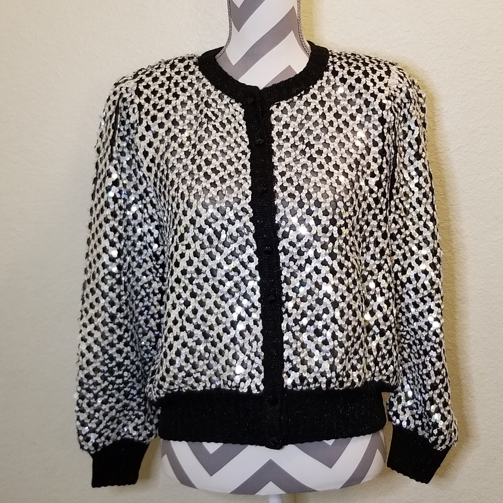 Neiman-Marcus Sequin Jacket